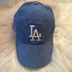 LA Los Angeles Dodgers Farmer John Blue Baseball Cap Velcro Adjustable Fit
